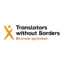 Translators without Borders Bronze Sponsor badge